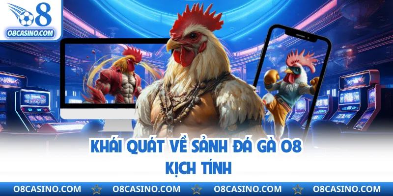 Khái quát về sảnh đá gà O8 kịch tính
