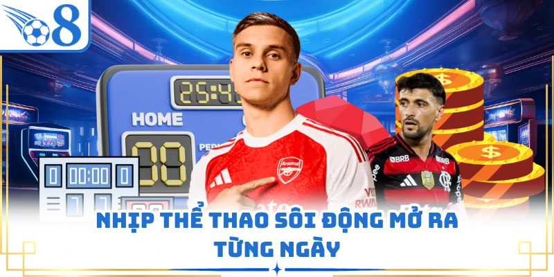 Nhịp thể thao sôi động mở ra từng ngày